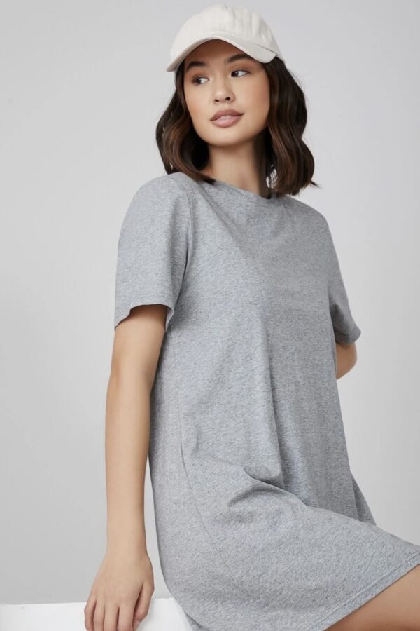 Nica Noel Solid Cotton Tee Dress, ISF - Image 11