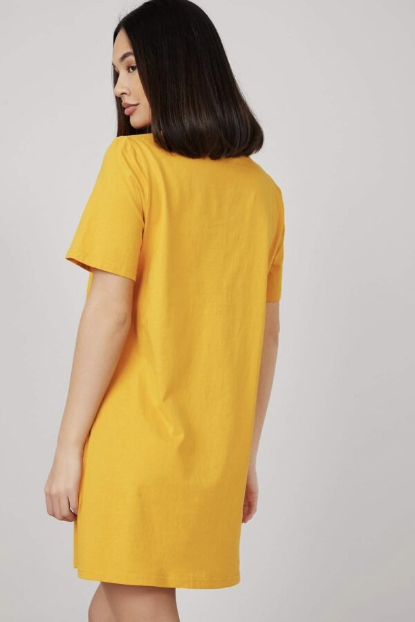 Nica Noel Solid Cotton Tee Dress, ISF - Image 3