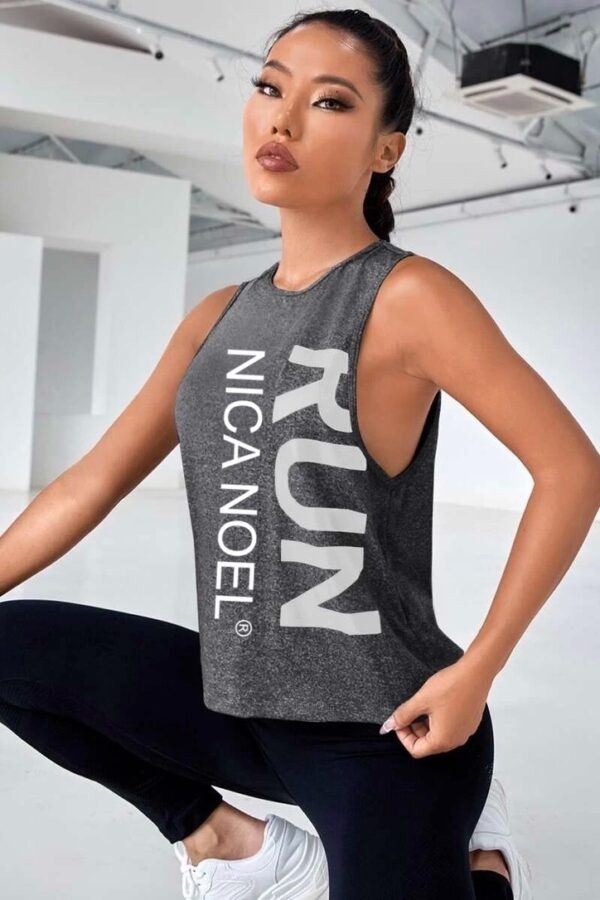 Nica Noel "Run" Crop Tank Top, ISF - Image 7