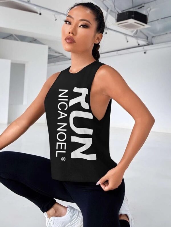 Nica Noel "Run" Crop Tank Top, ISF - Image 6