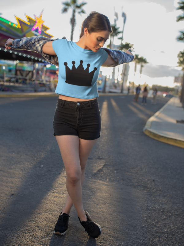 Nica Noel Queen Crop Top, ISF - Image 2