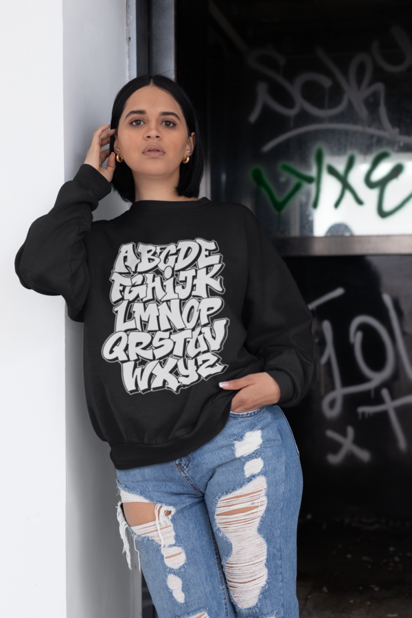 Nicaz Alphabet Sweatshirt - Image 5