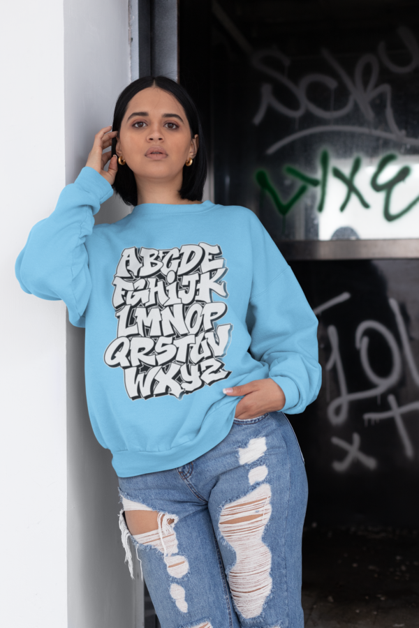 Nicaz Alphabet Sweatshirt - Image 2