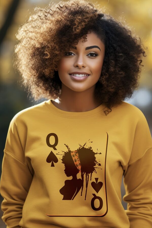 Queen  Of Spades Sweatshirt, ISF - Image 2