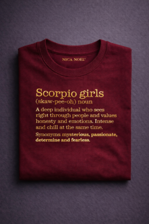 Zodiac Signs Description Tee.