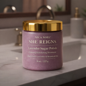 She Reigns Lavender Sugar Body Polish | 8oz