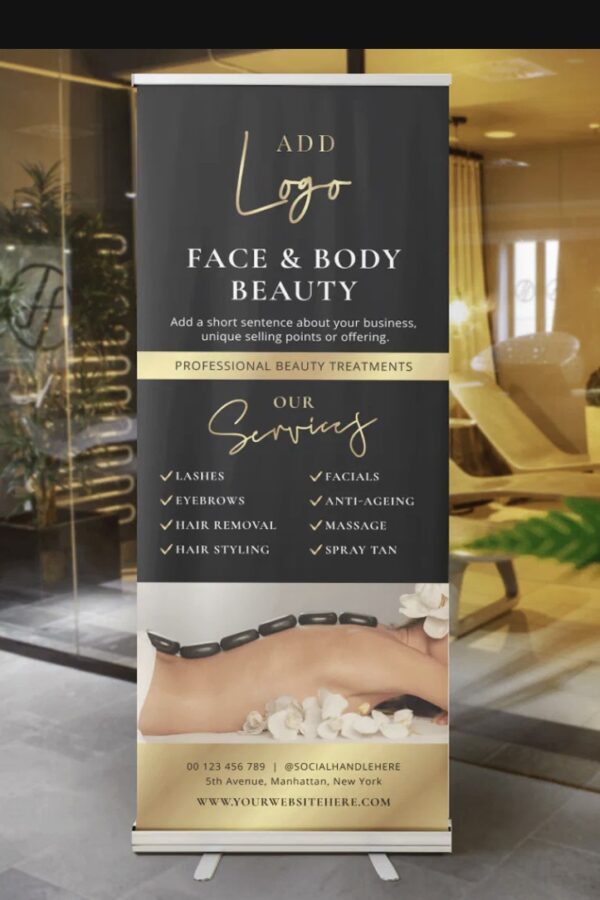 Nica Noel® Cutomized Retractable Banners