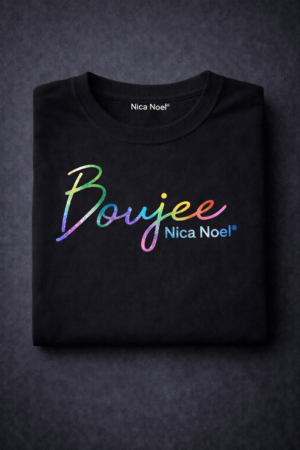 Boujee Rainbow Tee.