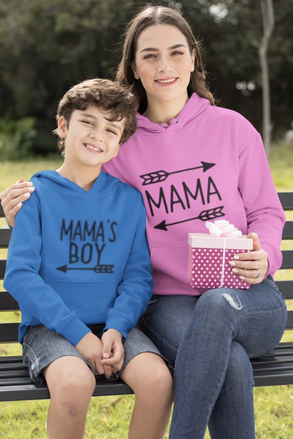 Nica Noel® Mother Son Hoodies, Mama's & Mama's Boy, LOA