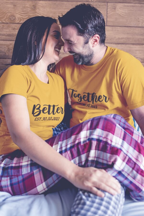 Nica Noel® Couples Tees, Better Together, LOA