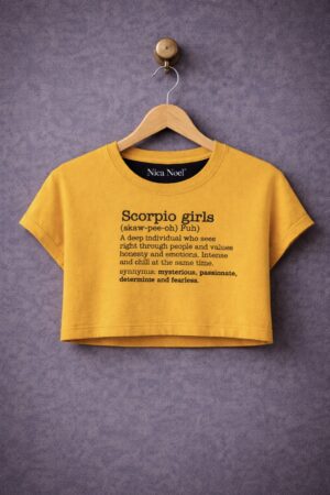 Zodiac Sign Crop Top.