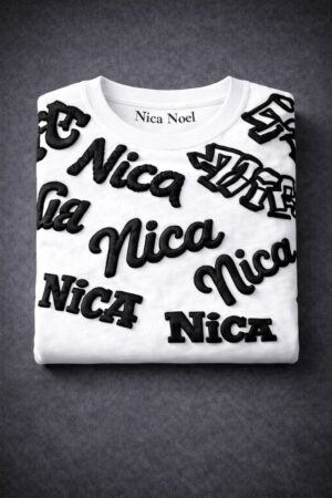 Nica Nica Graffiti Original Puff Embossed Tee.