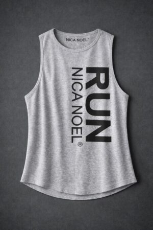 Nica Noel® "Run" Crop Tank Top, ISF