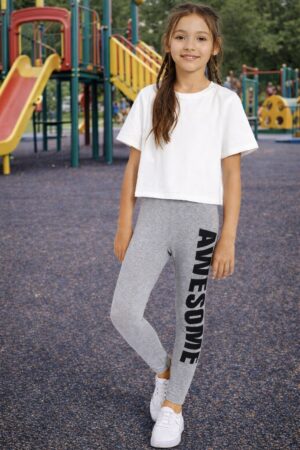 Awesome Sauce Girls Leggings.