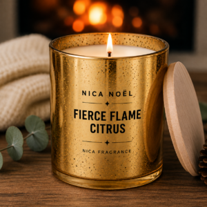 Fierce Flame, Citrus Scented Candle