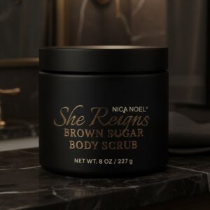 Nica Noel® She Reigns Brown Sugar Body Scrub, 8oz, ISF