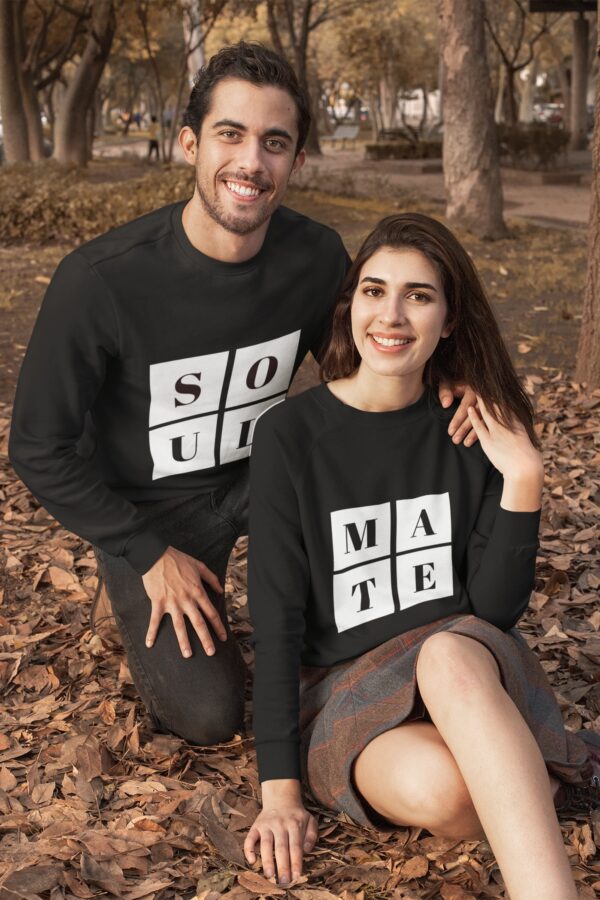 Nica Noel® Couples Long Sleeve Tees, Soul Mate, LOA