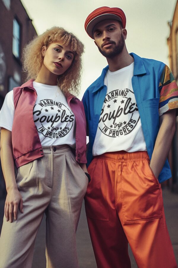 Nica Noel® Couples Tees, Couples Trip In Progress, LOA