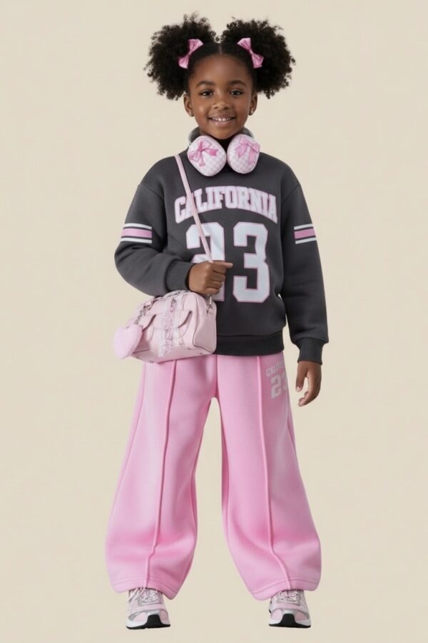 Nica Noel® California 23 Graphic Fleece Sweatshirt And Pants Set, ISP