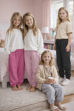 Little Miss Active Sweatpants - 4pack