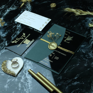 Acrylic Wedding Invitation Set