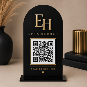 The Connect Arch QR Stand
