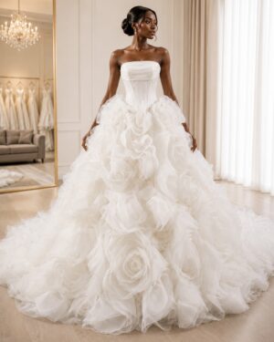 The Duchess Rosette Wedding Gown™